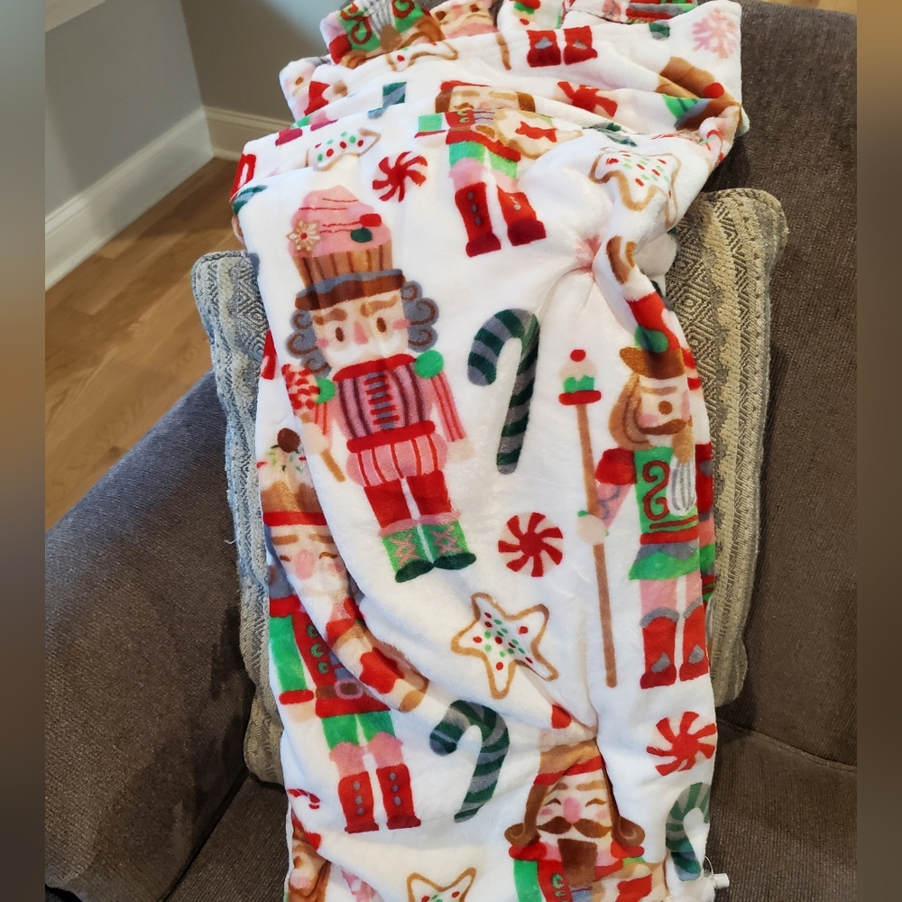 Tik Tok Nutcracker Blanket-NWT